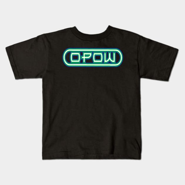 OPOW Official Logo Kids T-Shirt by OPOW